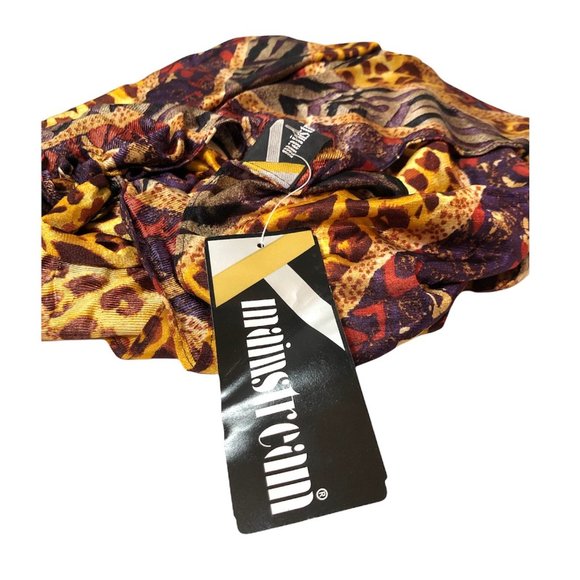 MAINSTREAM BEACH COVER UP SHEER MINI LONG SARONG SKIRT DRESS WRAP BIKINI LADIES - Picture 3 of 4